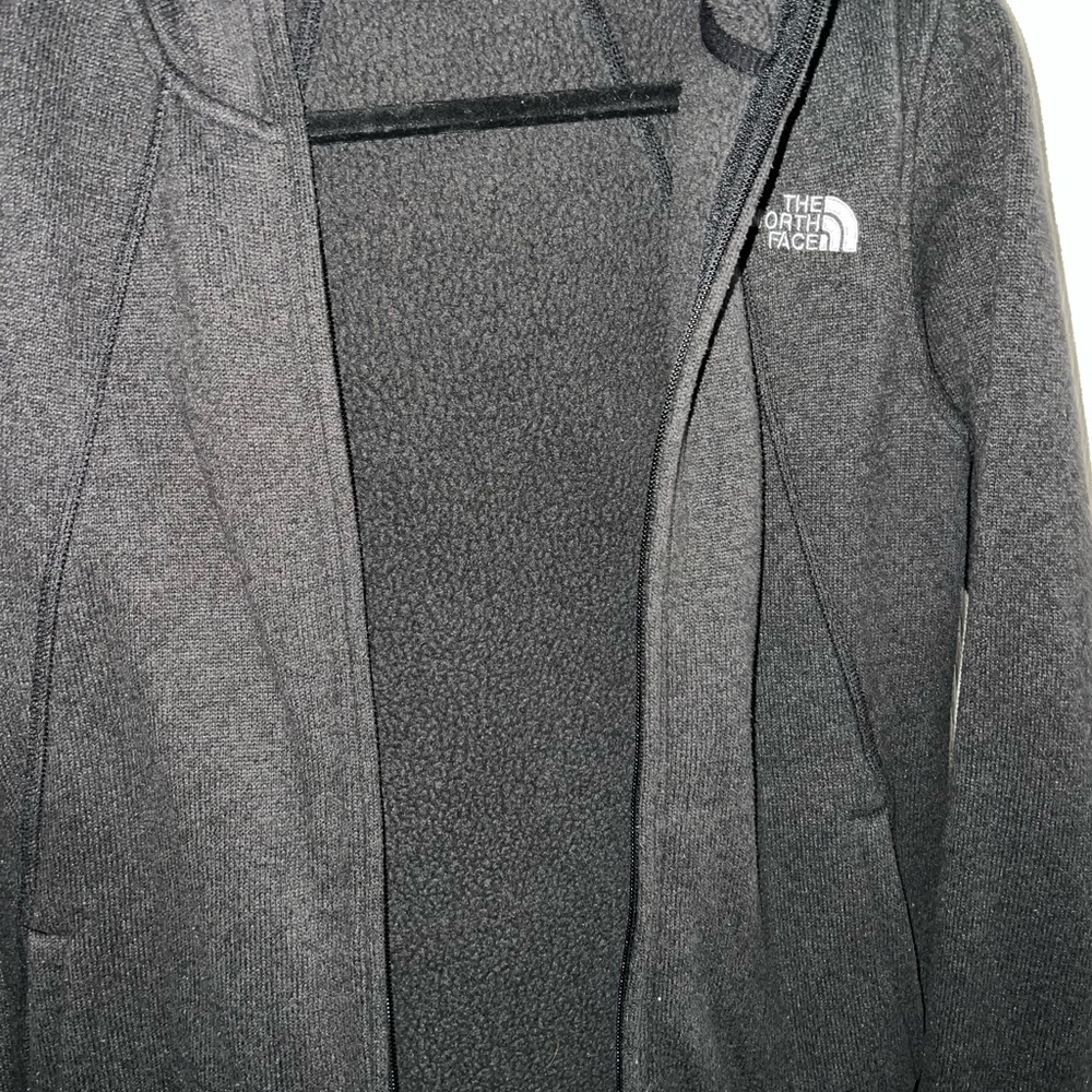 The North Face Charcoal Fleece Jacket
